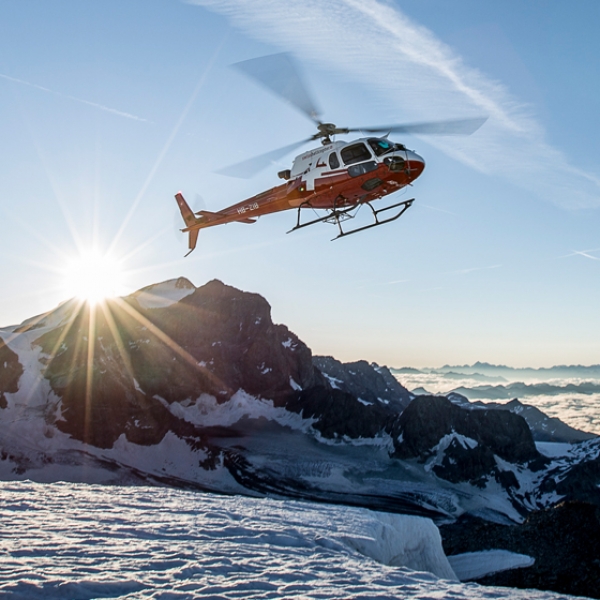 Weekend di lusso con volo sul Cervino