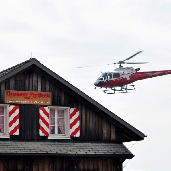 Mythen scenic flight